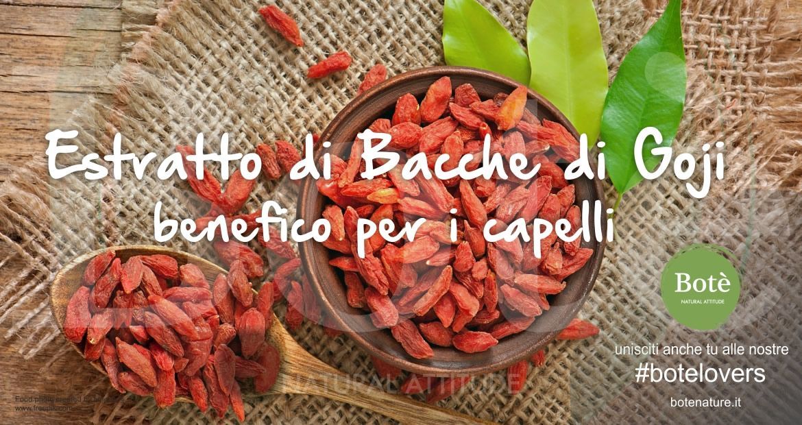 Estratto di Bacche di Goji benefico per i capelli