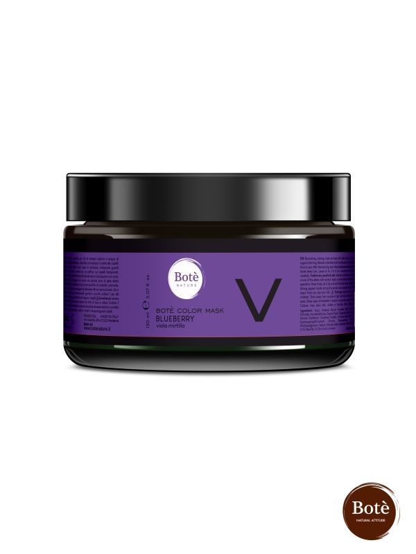 , Maschera Bote’ Color Mask Bleuberry - viola mirtillo - Botè Natural Attitude