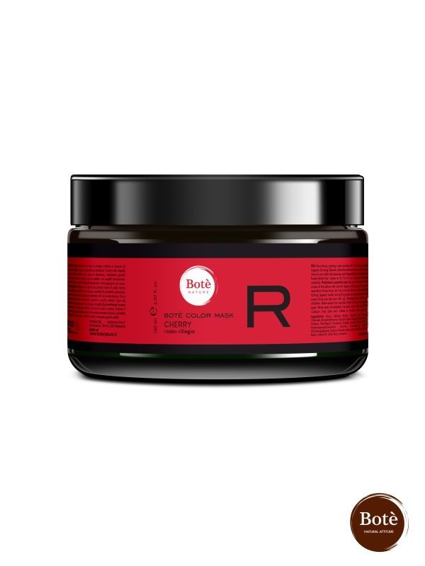 , Maschera Bote’ Color Mask Cherry - rosso ciliegia - Botè Natural Attitude