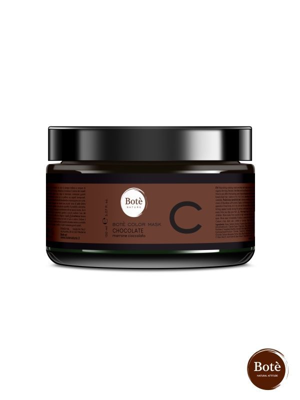 , Maschera Bote’ Color Mask Chocolate - marrone cioccolata - Botè Natural Attitude