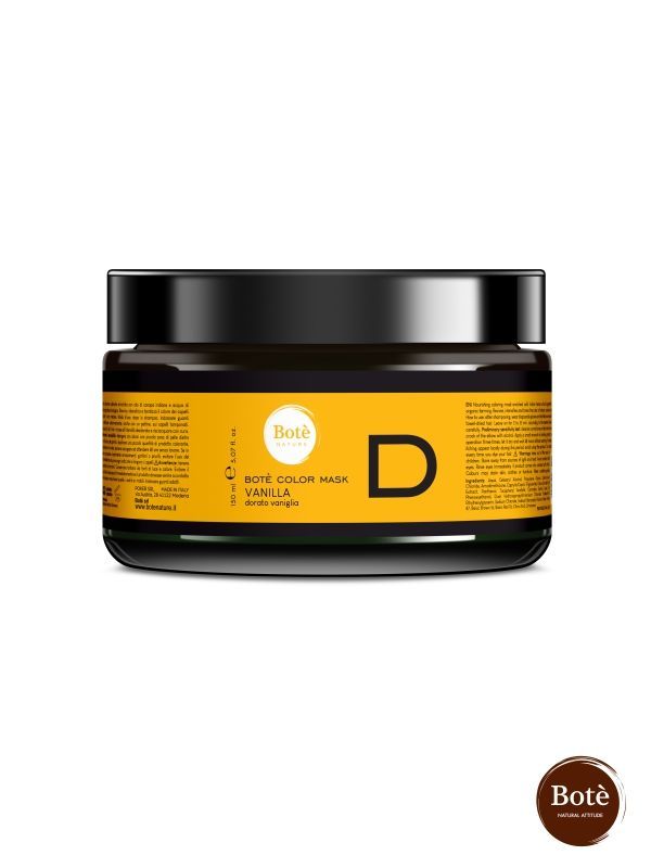 , Maschera Bote’ Color Mask Vanilla - dorato vaniglia - Botè Natural Attitude