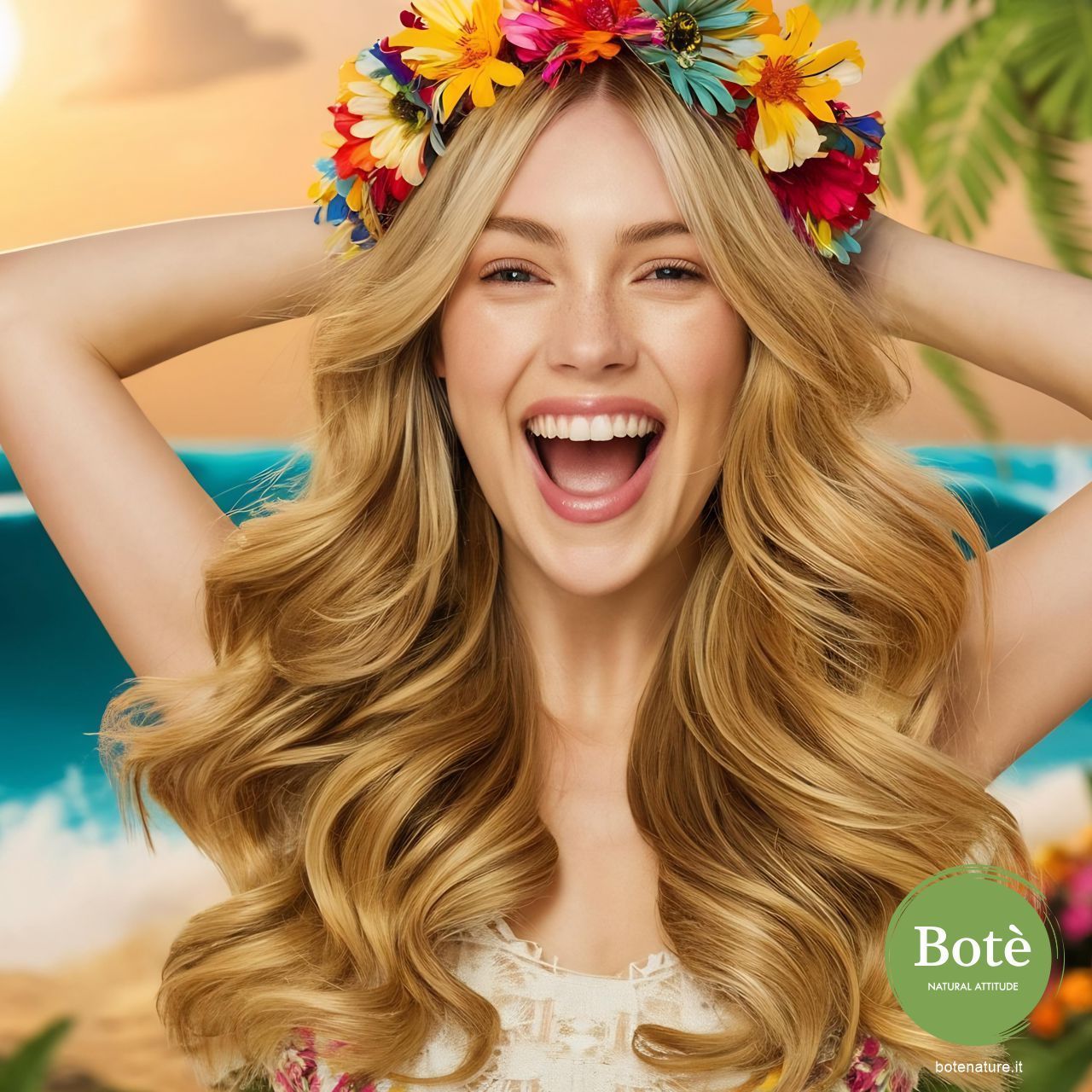 Capelli ad agosto: come recuperarli da sole, mare, piscina e lavaggi frequenti con Bot� Nature