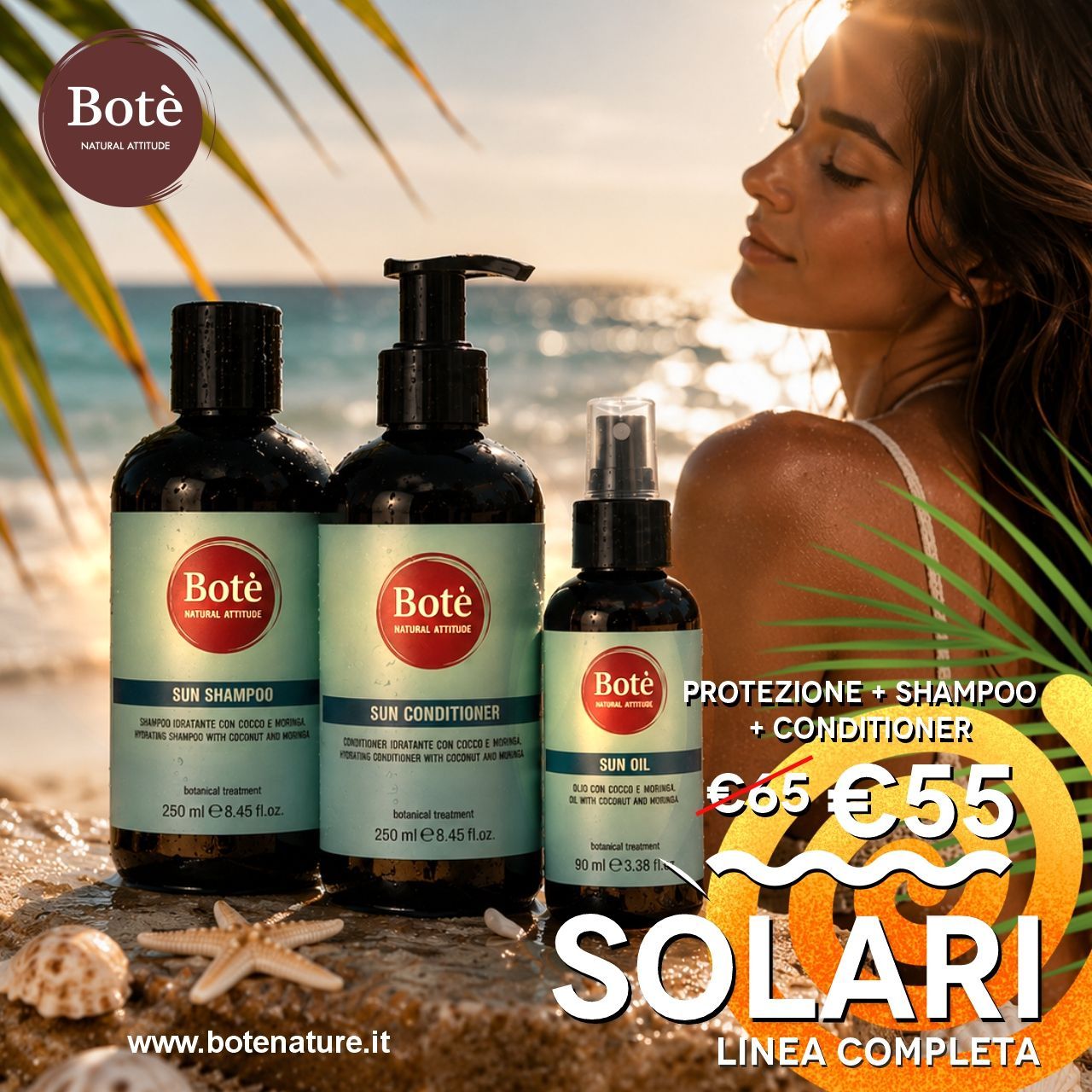 Visualizza la promozione Proteggi i tuoi capelli da sole e salsedine