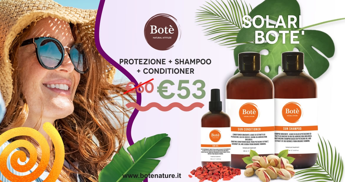 Proteggi i tuoi capelli da sole e salsedine